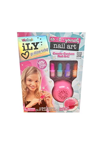 We Cool مجموعة أدوات تزيين الأظافر بنفسك مع مجفف الأظافر