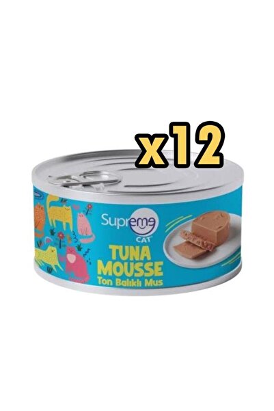 Supreme Cat Ton Balıklı Yaş Kedi Maması 85 Gr x 12 Adet