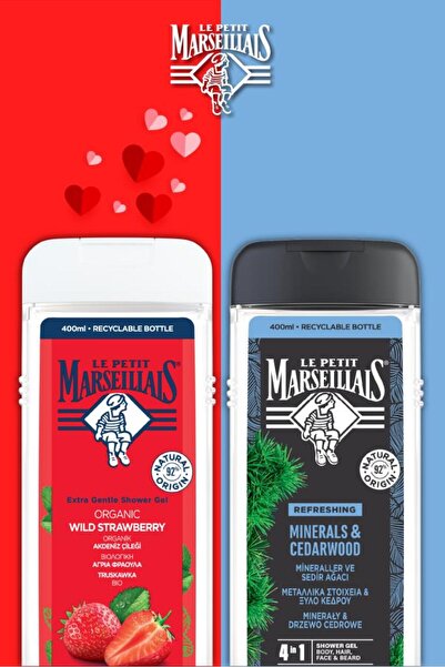 Le Petit Marseillais LPM Sevgili Paketi: Men Mineraller Sedir Ağacı ve Akdeni...