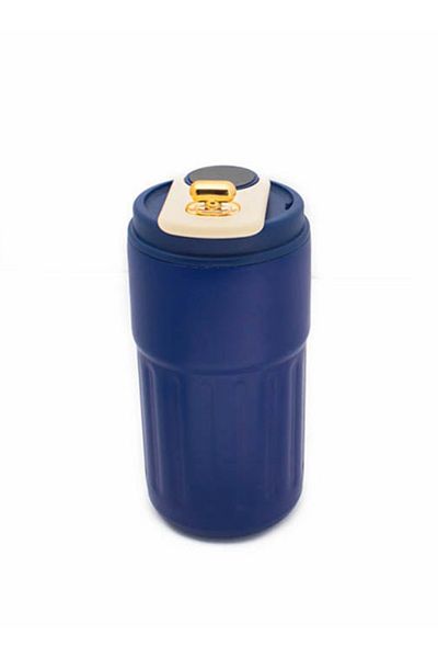 Generic 460ml Insulated Travel Coffee Mug with Temperature Measurement Screen, 316 Stainless Steel
