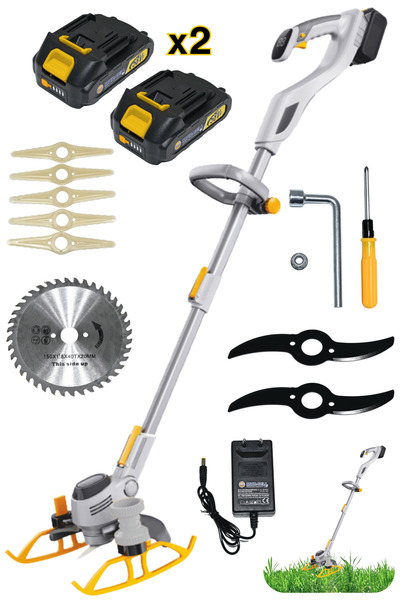 Mur-Cell Şarjlı Çim Biçme Makinesi Mur-gs202 21v 2amper