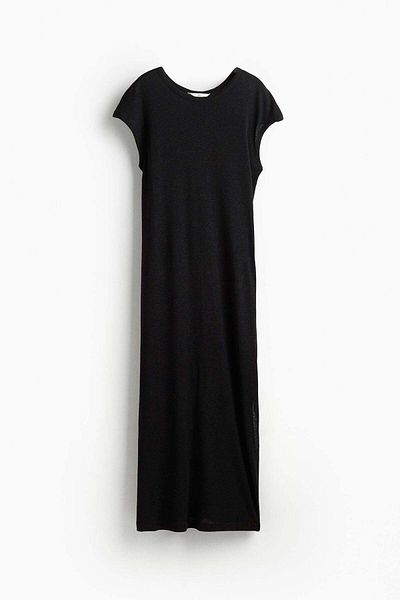 H&M Linen-blend midi dress