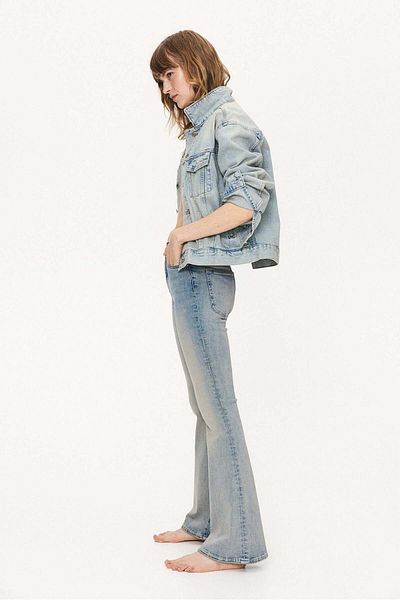 H&M Flared Ultra High Jeans