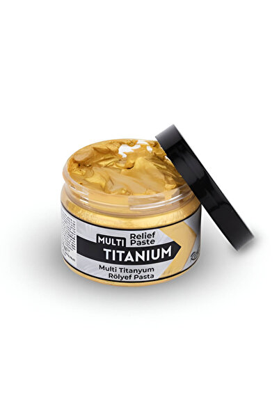 Rich Titanyum Rölyef Pasta 150 cc Altın 5514