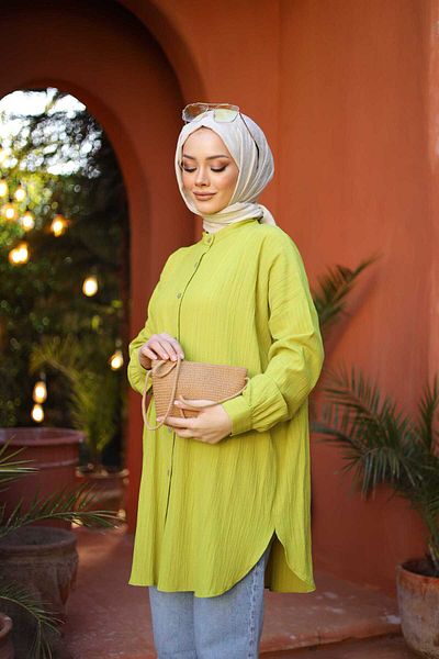 Lamazi Veil Mara Buttoned Hijab Shirt