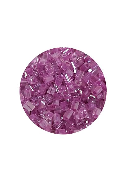 STUMBANNG Cut glass beads 2mm - 60 grams - transparent purple - bnc359