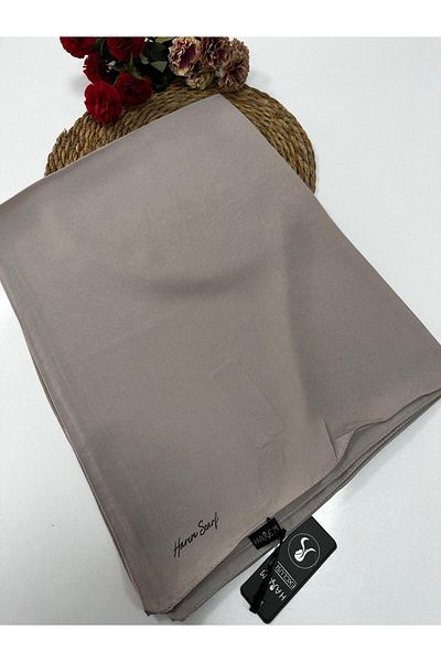 HAREM SCARF Harem Feyza Luxury Shawl Light Mink HFS0113
