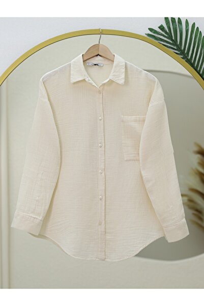 HİJABAYA Ovalna kroj muslinska košulja sa suknjom