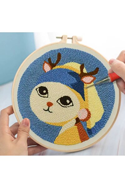 OZN AKSESUAR Panç / Punch Nakış Işleme Seti 20x20 92810C