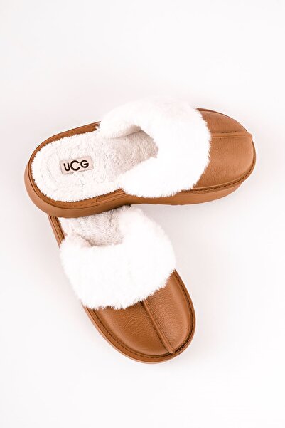 Lal Shoes & Bags Milos Women's House Slippers-Tan