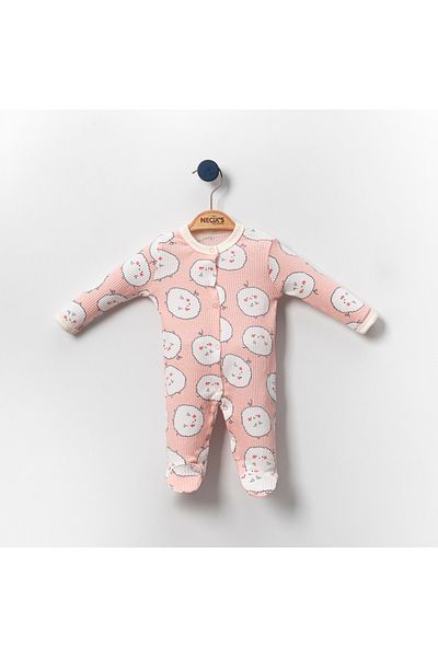 Necix's Gent Baby Girl Jumpsuit 0-3 Months, 3-6 Months 3 Pieces