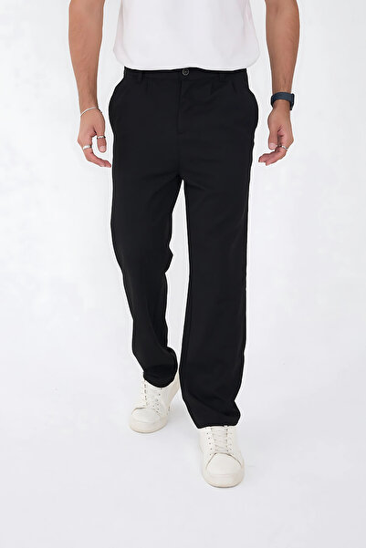 CMZ COLLECTİON Чоловічі зручні штани з еластичною талією для середньої школи ...