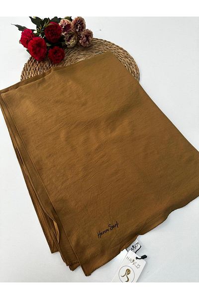 HAREM SCARF Χαρέμι ​​Ασιατικό Βαμβακερό Σάλι Φουντούκια HFA0113