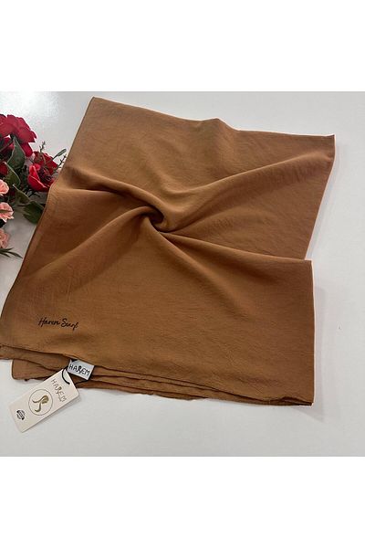HAREM SCARF Σάλι μουστάρδας Silky Harem Voile - HVH0105