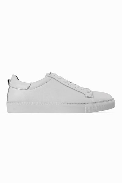 Lal Shoes & Bags Pantofi casual cu șireturi Kevin pentru bărbați, alb
