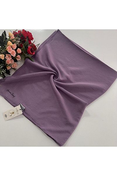 HAREM SCARF Μαλακό Λιλά Χαρέμι ​​Voile Μεταξένιο Σάλι - HVH0104