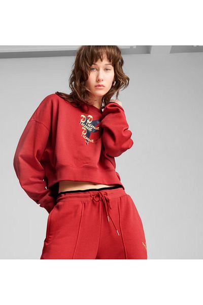 Puma Road To Unity Oversized Graphic Crew Women
