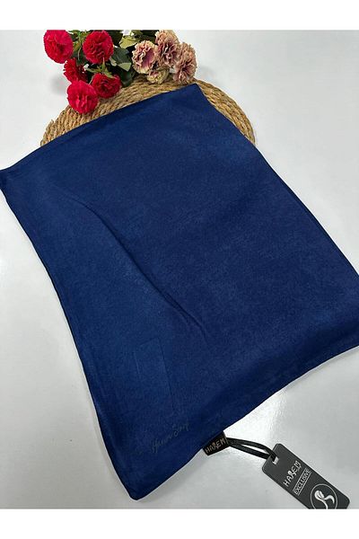 HAREM SCARF Σάλι Harem Feyza Luxury Light Navy Blue HFS0111