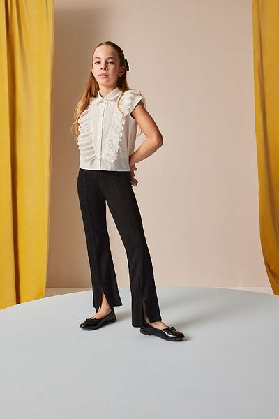 DeFacto Girls Flare Fit Slit Pants B6893A825Sm