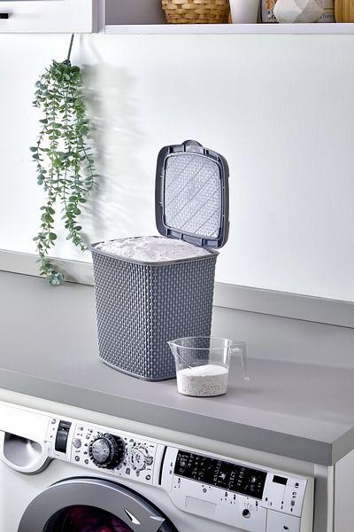 ASlife Κουτί δώρου 5 λίτρων Grey Drop Detergent Container with Scale