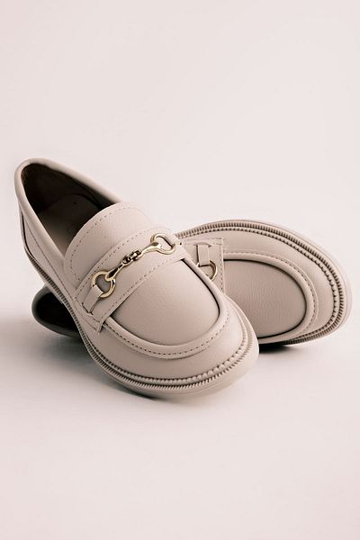 Lal Shoes & Bags Aniston Γυναικεία Casual Παπούτσια Μεταλλική Λεπτομέρεια-Κρέμα