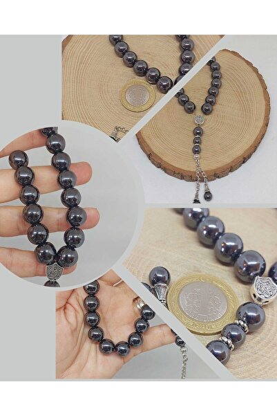 Yasamtohumu Piatră de hematit 17 Efe Tesbih 11mm (55996)