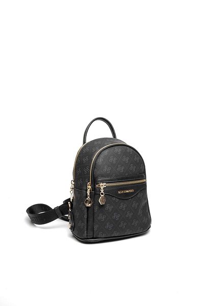 Silver Polo Rucsac de damă Silver & Polo Black SP983