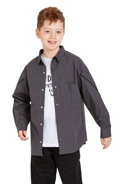 ANGELOS GIRLS Set 2 piese pentru băiat (cămașă din bumbac popelin 100% + tricou) P1083