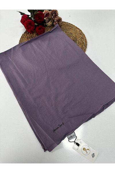 HAREM SCARF Ασιατικό Χαρέμ Βαμβακερό Σάλι Λιλά - 2 HFA0126