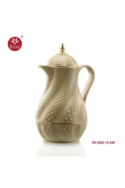 Rose ترمس روز 2424لتر و نصف شاي كاكي