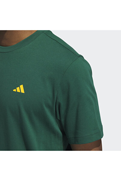 adidas Ανδρικό μπλουζάκι με πράσινη στρογγυλή λαιμόκοψη Heritage G