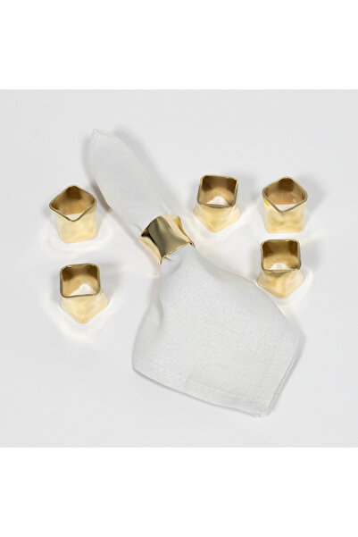 nooratelier Gold Peçete Halkası 6’lı