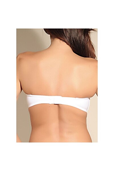 Magic Form 3060 Απλό Υφασμάτινο Στράπλες Watery σουτιέν - Εκρού