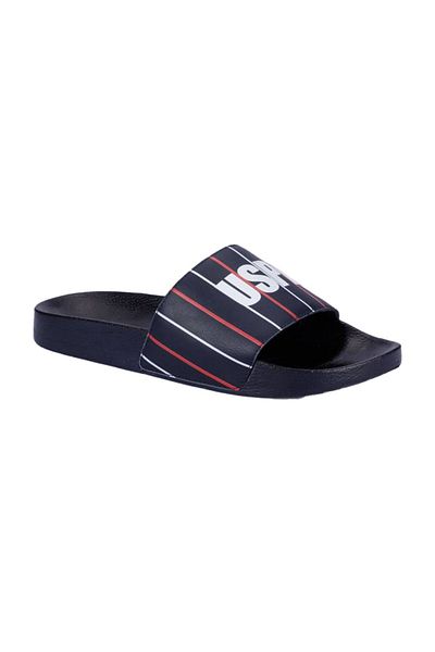 U.S. Polo Assn. 2M شبشب رجالي باللون الأزرق الداكن - 2fx