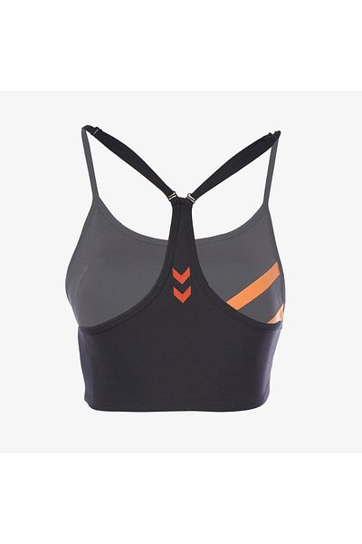hummel Else Bra Women's Black Round Neck Tank Top