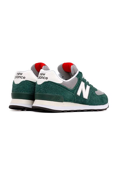 New Balance 10-U574BGH-3 574 TENIS VERDE DE NOAPTE