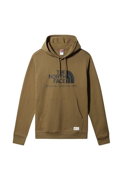 THE NORTH FACE Ανδρικό φούτερ Berkeley California με πράσινη κουκούλα