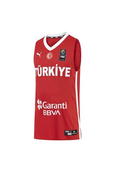 Puma Men's V-Neck Turkey Basketball Shirt