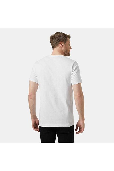 Helly Hansen Ανδρικό λευκό μπλουζάκι - Helly Hansen Core Graphic, HHA.53936-HHA.002