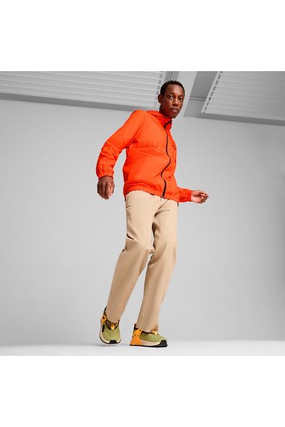 Puma Essentials Solid ανδρικό πορτοκαλί μπουφάν με κουκούλα