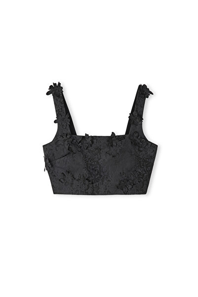 İpekyol Floral Appliqued Blouse