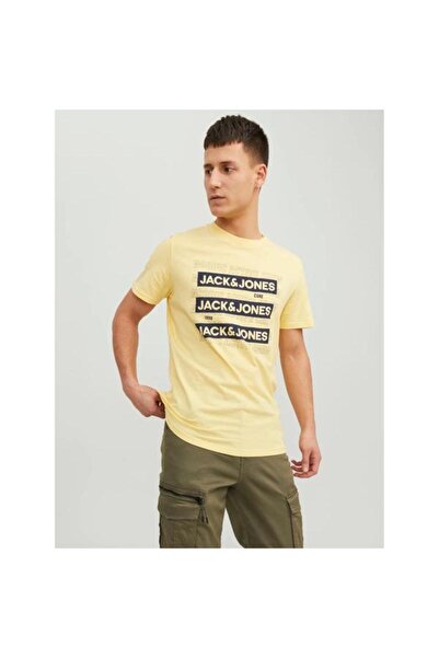 Jack & Jones LOGO TEE BĂRBAȚI 100% BUMBAC IMPRIMAT