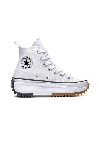 converse Női tornacipő 166799c Run Star Hike Canvas Platform fehér/fekete vászon