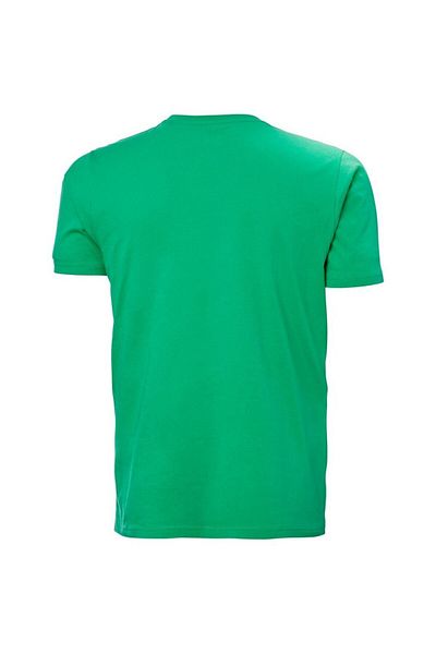 Helly Hansen Ανδρικό μπλουζάκι με πράσινο λογότυπο με στρογγυλή λαιμόκοψη