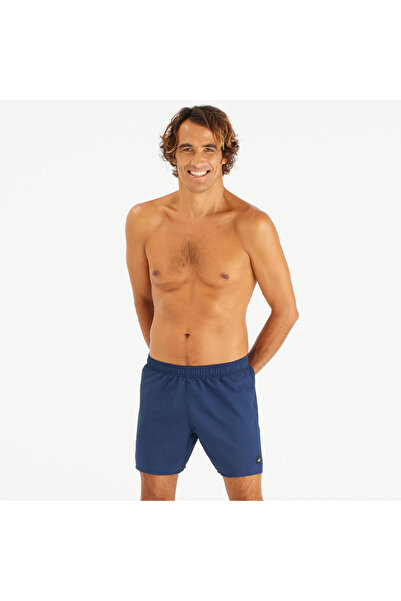 Decathlon Erkek Deniz Şortu - Lacivert - Dokulu - 100