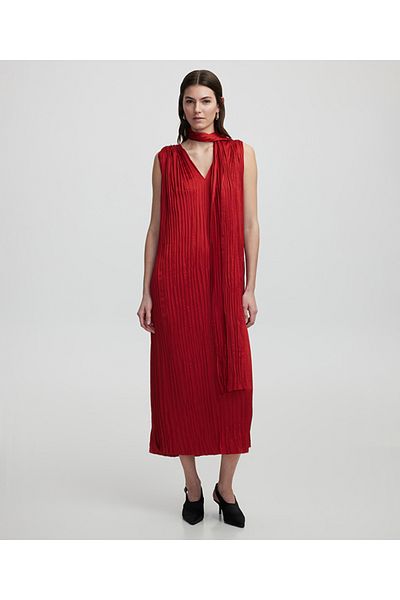 İpekyol Dress with Scarf Accessories