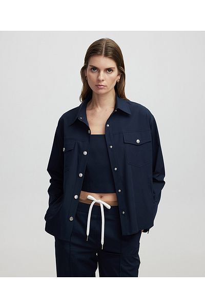 İpekyol Metal Snap Shirt Jacket