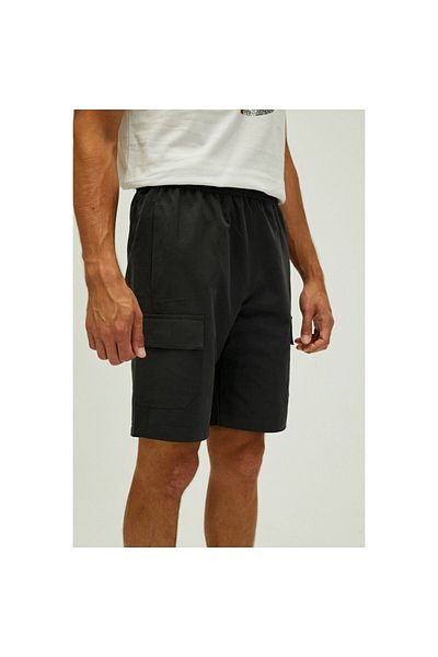 Bad Bear Normal Waist Printed Gray Men's Cargo Shorts - 22.01.11.001 Albany Short