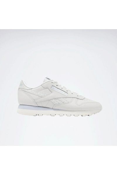 Reebok Pantofi sport gri pentru femei din piele clasică