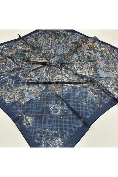 MİRAY Miray 120 cm Nevada Βαμβακερό Πολυτελές Κασκόλ BYK0703